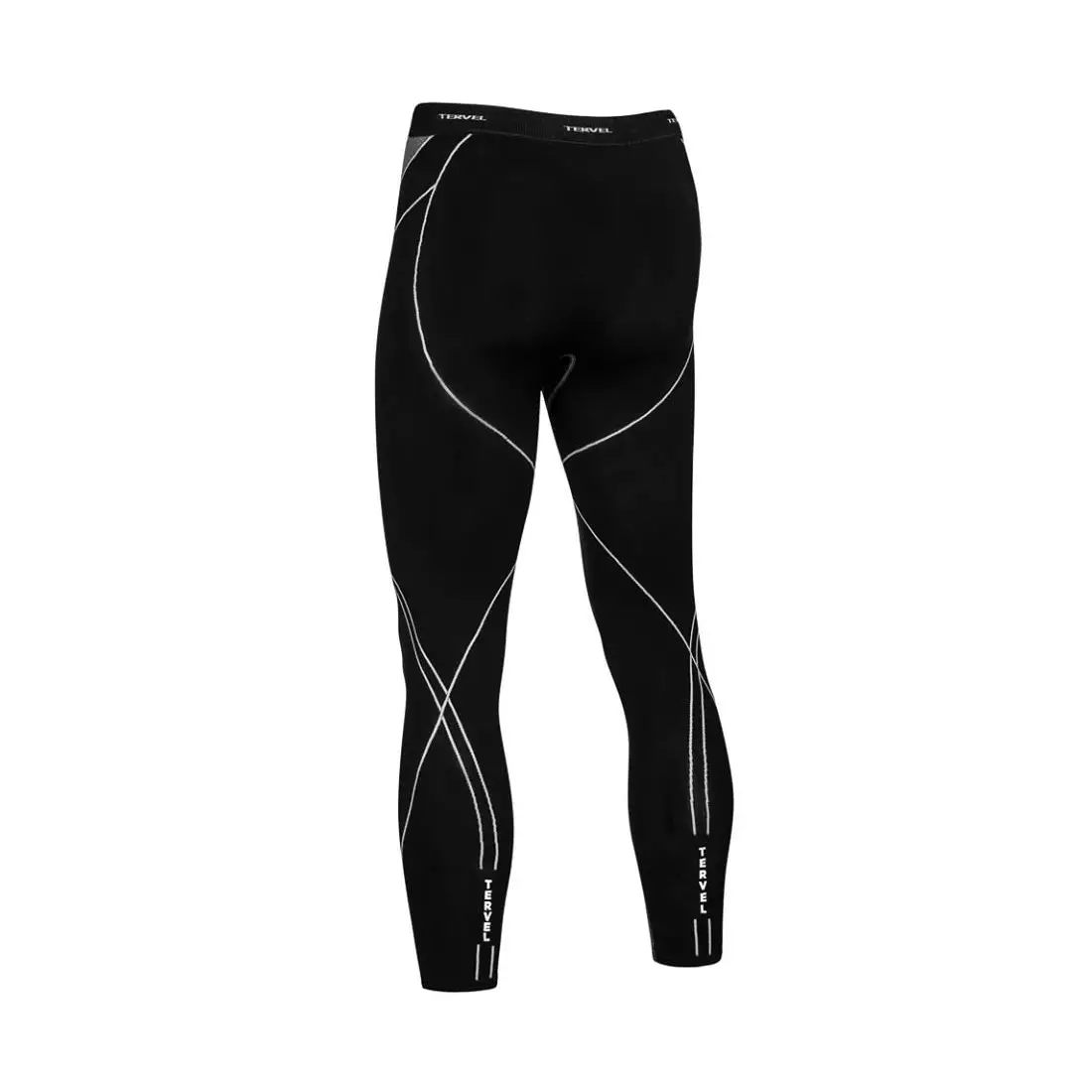Pantaloni termoactivi pentru bărbați TERVEL OPTILINE OPT3004, negri și gri