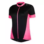 ROGELLI BIKE 010-025 CAPRICE - tricou de ciclism dama, negru si roz