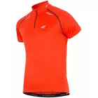 Tricou pentru ciclism bărbați 4F RKM003 roșu