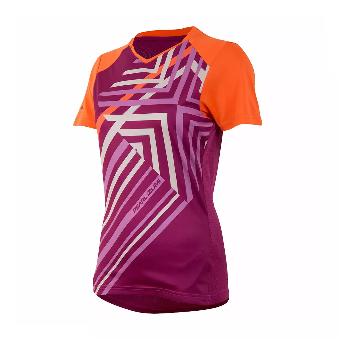 Tricou pentru ciclism pentru femei PEARL IZUMI LAUNCH 19221505-4WH, violet