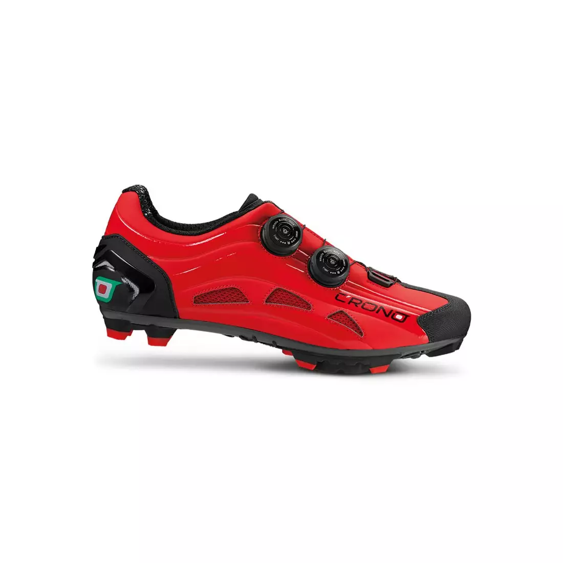 CRONO EXTREMA2-16 NYLON pantofi de ciclism MTB, roșu