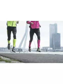 Hanorac pentru alergare bărbați ROGELLI RUN GRAFTON 830.635, culoare: fluor