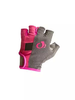 Mănuși de ciclism pentru femei PEARL IZUMI ELITE, GEL 14241602-4SS roz strălucitor