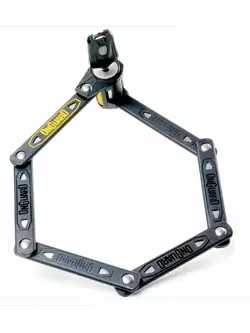 ONGUARD Închizător pentru bicicletă Heavy Duty Link Plate Lock K9 112,5cm - 5 x Taste cu cod ONG-8114 