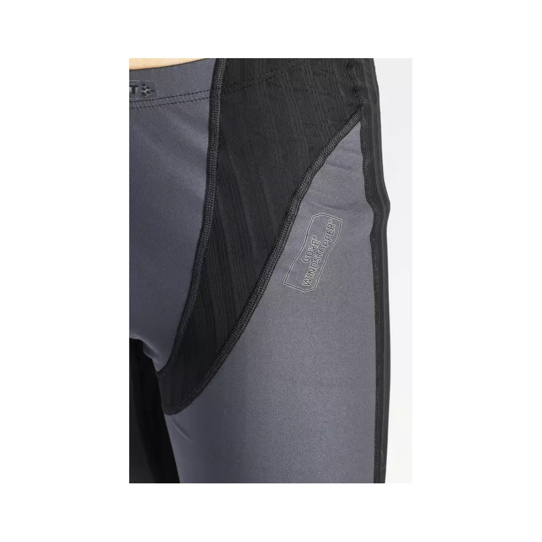 Pantaloni lungi pentru bărbați CRAFT BE ACTIVE EXTREME 2.0 WINDSTOPPER 1904507-9999