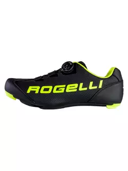 ROGELLI AB-410 pantofi de ciclism de șosea, negru-fluorescent