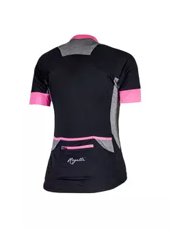 ROGELLI CARLYN - tricou de ciclism pentru femei 010.026, negru și roz