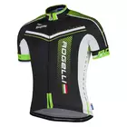 ROGELLI GARA MOSTRO - tricou de ciclism pentru bărbați 001.240, negru și verde