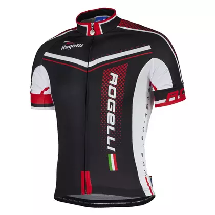 ROGELLI GARA MOSTRO - tricou de ciclism pentru bărbați 001.242, negru și roșu