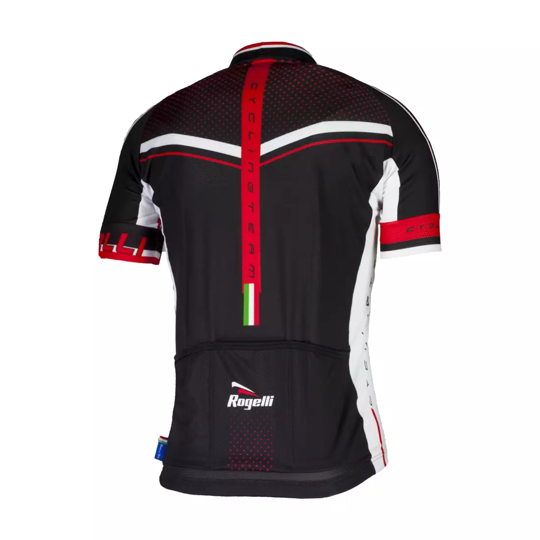 ROGELLI GARA MOSTRO - tricou de ciclism pentru bărbați 001.242, negru și roșu