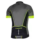 ROGELLI MANTUA - tricou de ciclism pentru bărbați 001.061, negru și fluor