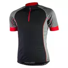 ROGELLI MANTUA - tricou de ciclism pentru bărbați 001.062, negru și roșu