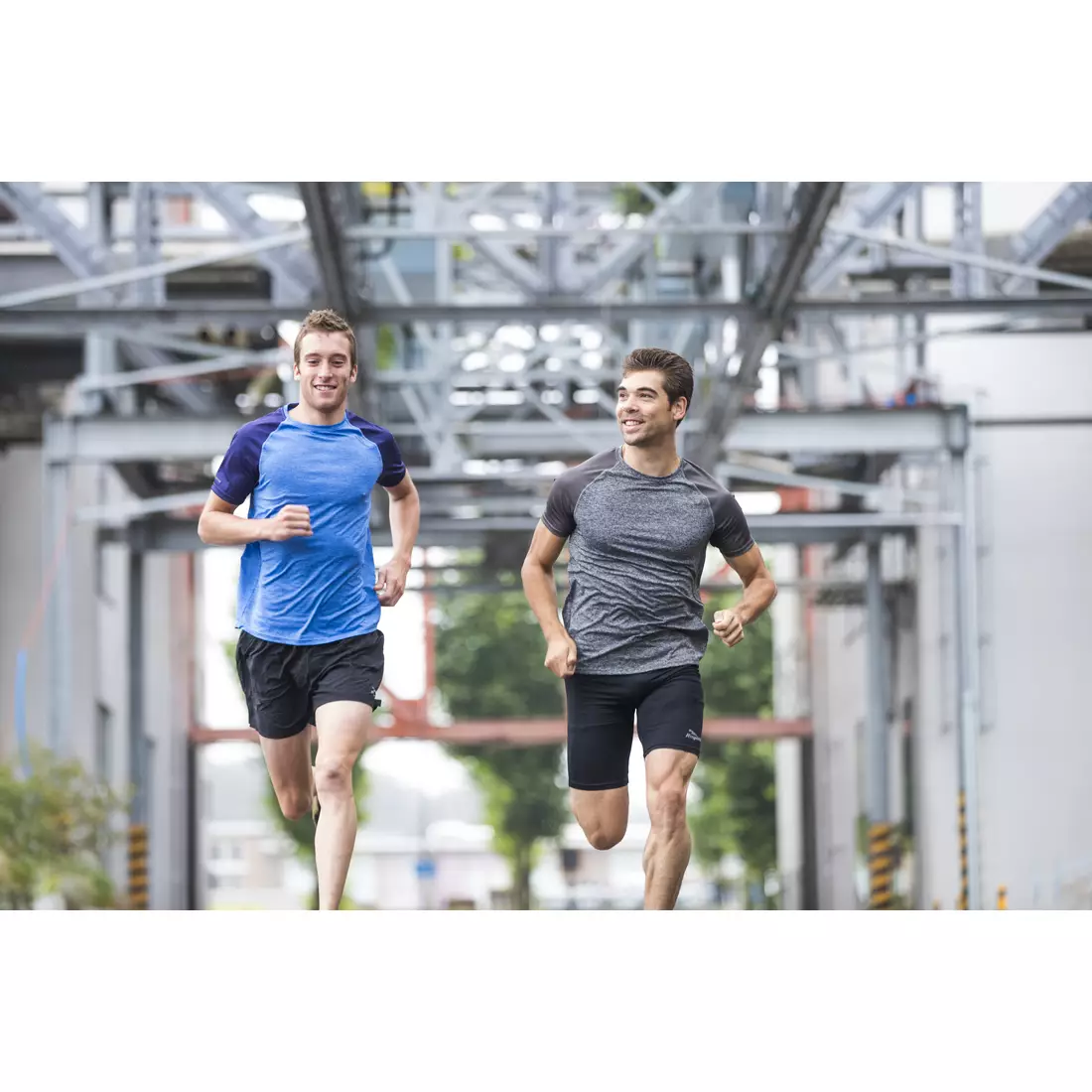 ROGELLI RUN BALATON 830.236 - tricou alergare bărbați, culoare: albastru