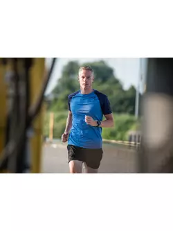 ROGELLI RUN BALATON 830.237 - tricou alergare bărbați, culoare: gri fluor