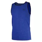 ROGELLI RUN BARRETT 830.238 - tricou fără mâneci/top de alergare pentru bărbați, culoare: albastru