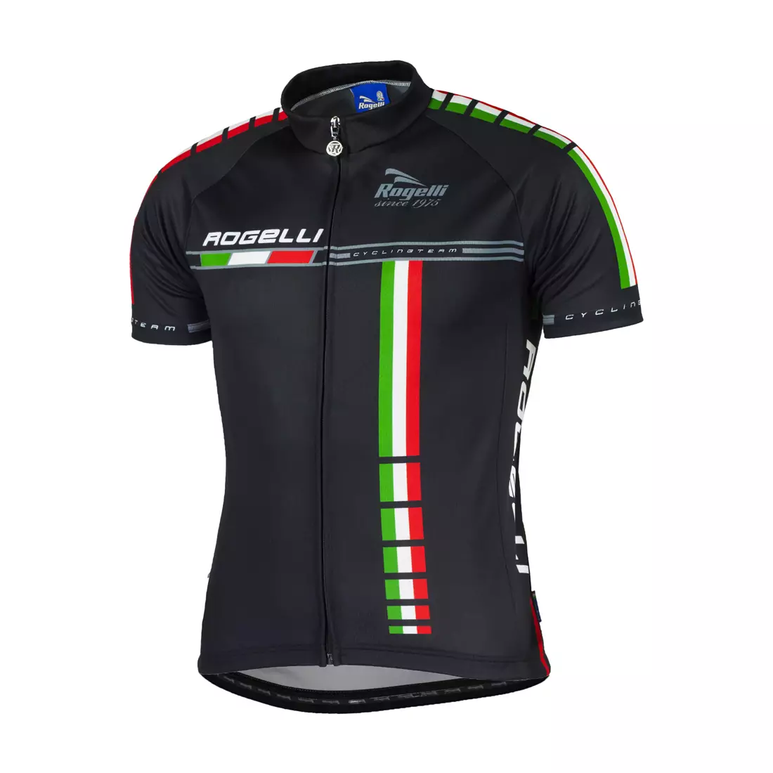 ROGELLI TEAM - tricou de ciclism masculin 001.965, Negru