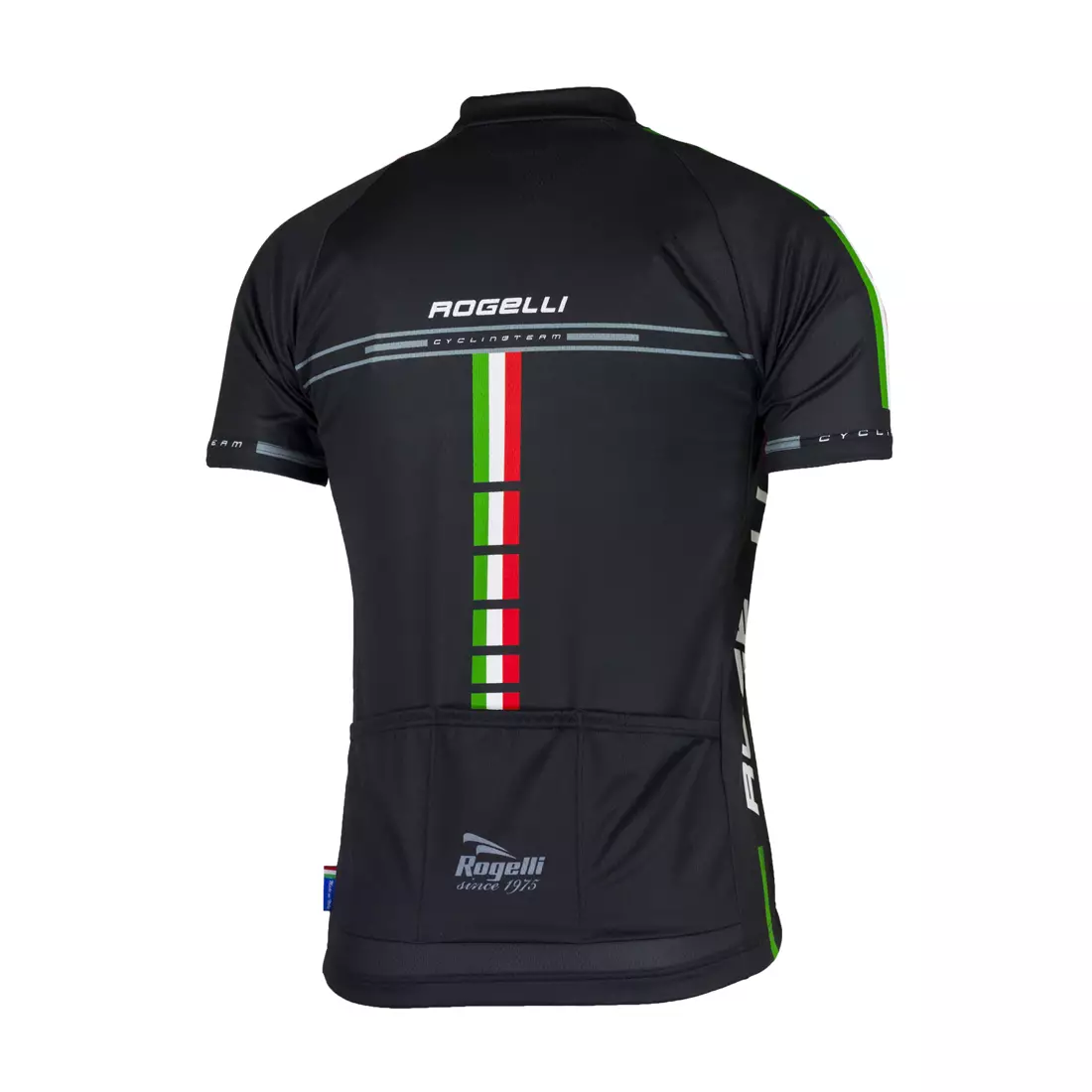ROGELLI TEAM - tricou de ciclism masculin 001.965, Negru