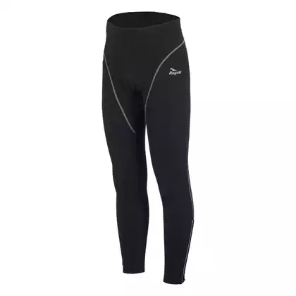 ROGELLI pantaloni de ciclism bărbați cu izolație BARI, GEL, negru 002.306