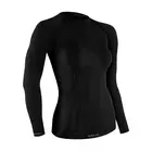 TERVEL COMFORTLINE 2002 - tricou termic dama, maneca lunga, culoare: Negru