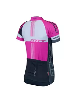 Tricou de ciclism dama FORCE LUX 900132, culoare: roz