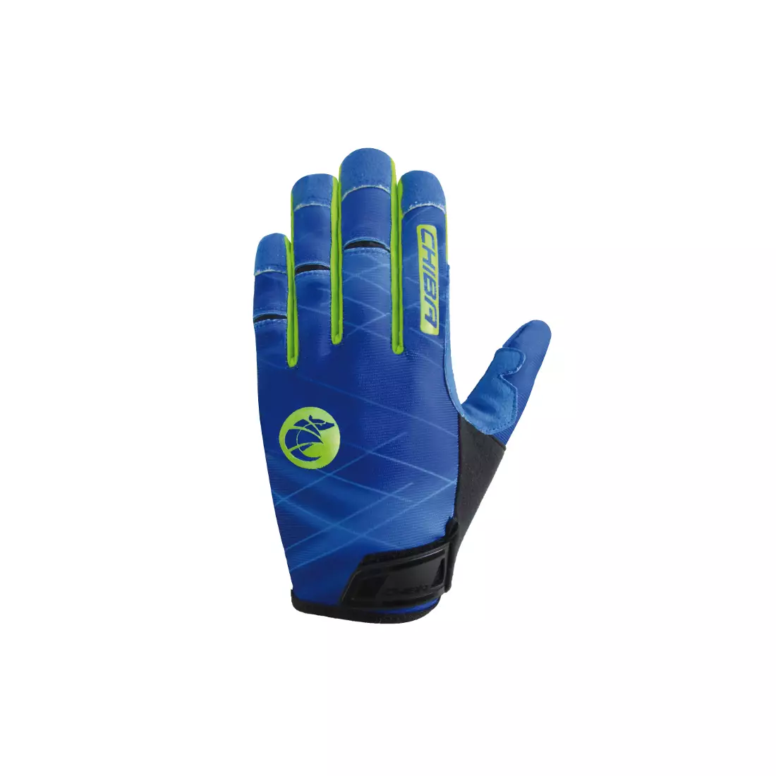 CHIBA mănuși de ciclism TWISTER, albastru 30737