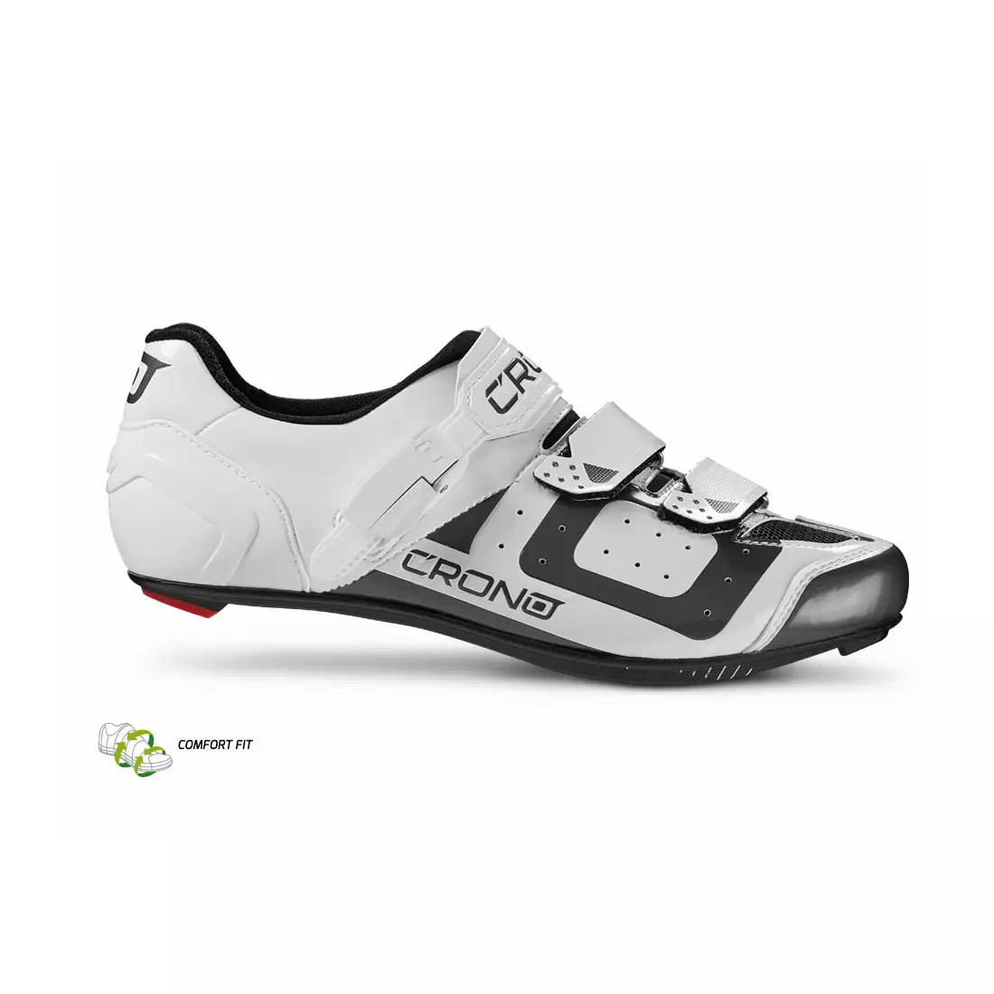 CRONO CR3 nylon - pantofi de ciclism de șosea, albușuri