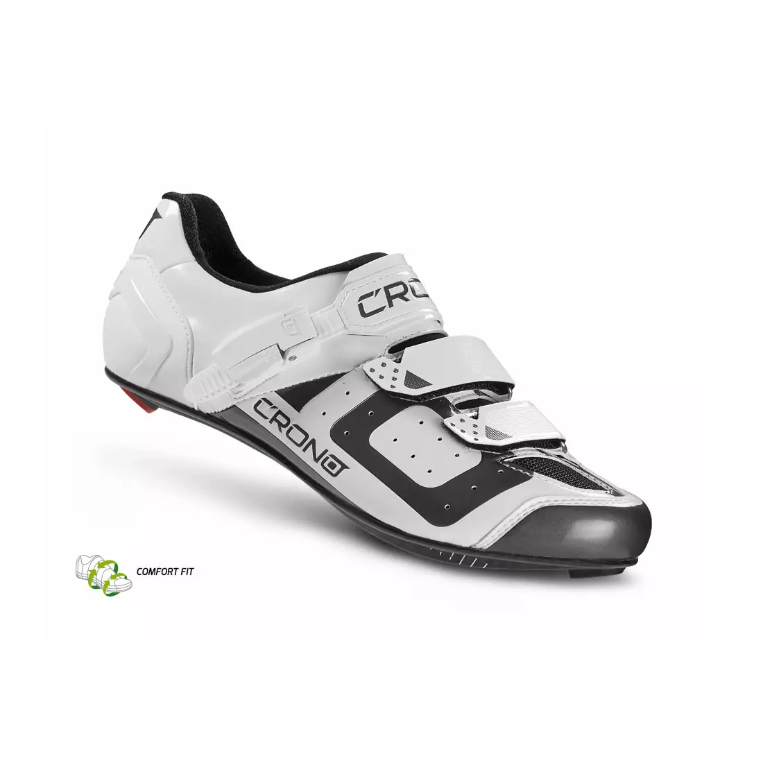 CRONO CR3 nylon - pantofi de ciclism de șosea, albușuri