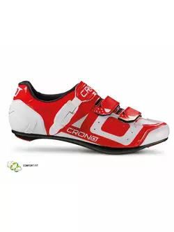 CRONO CR3 nylon - pantofi de ciclism de șosea, roșu