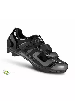 CRONO CX3 nylon - Pantofi de ciclism MTB, negru
