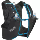 Camelbak rucsac / vestă de alergare cu sticle de apă Ultra Pro Vest 1L Quick Stow Flask Black/Atomic Blue