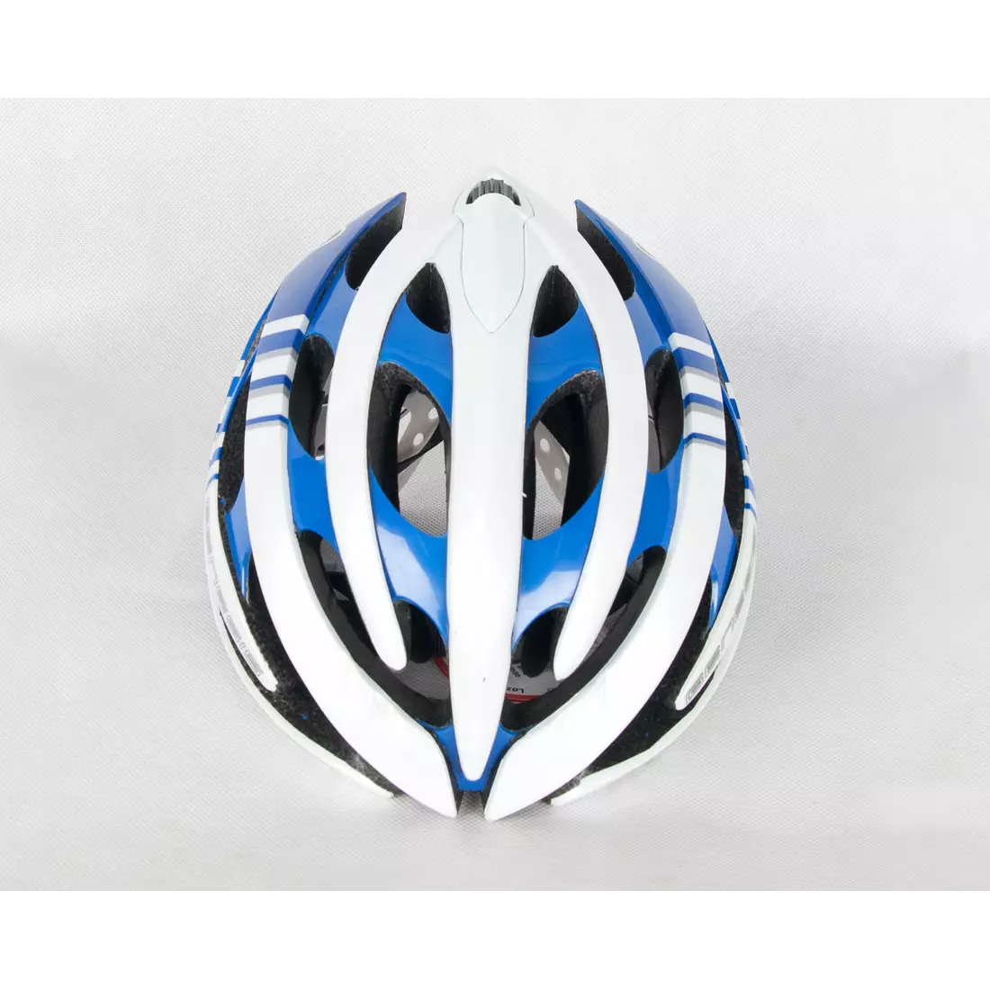 Casca de bicicleta LAZER GENESIS, drum, albastru si alb