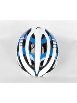 Casca de bicicleta LAZER GENESIS, drum, albastru si alb