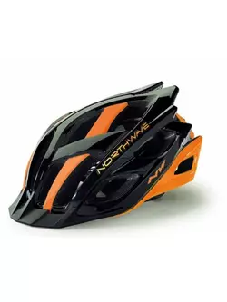 Casca de bicicleta NORTHWAVE STORM, neagra si portocalie