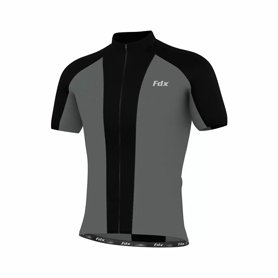 FDX 1080 tricou de ciclism, negru și gri