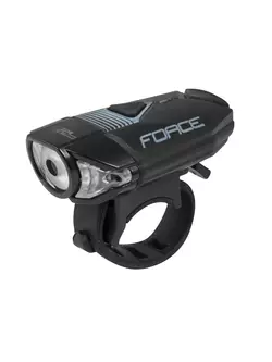 FORCE Lampă frontală pentru biciclete CASS 300 lumeni USB 45172