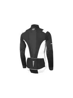 FORCE X58 jachetă ușoară, jachetă de bicicletă pentru perioada de tranziție alb-negru