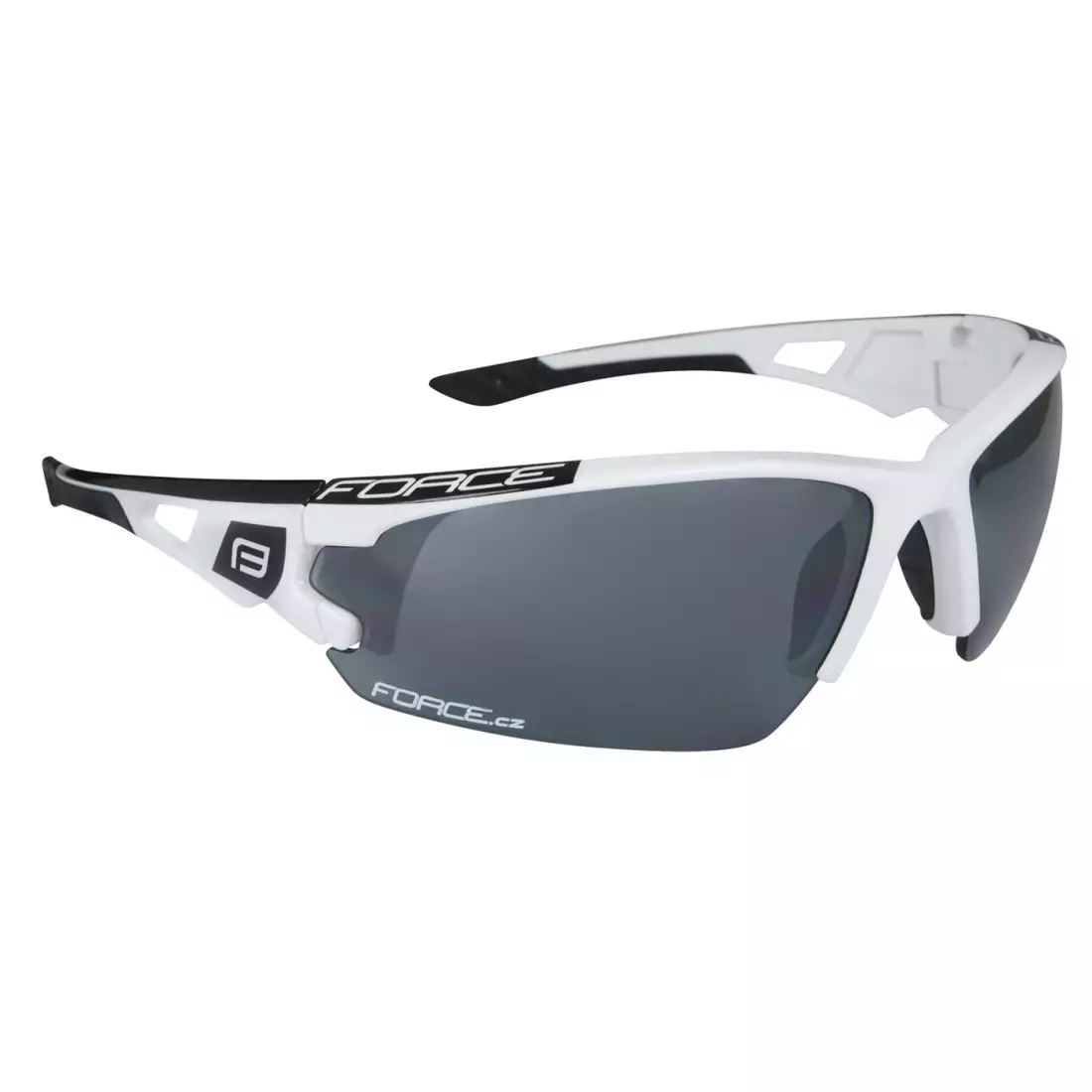 FORCE ochelari sport cu lentile înlocuibile aethon CALIBRE, alb 91054