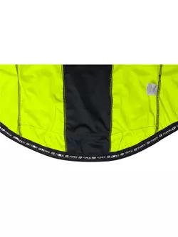 Geacă lejeră FORCE X58, jachetă de vânt pentru ciclism pentru perioada de tranziție. negru-fluor 899807