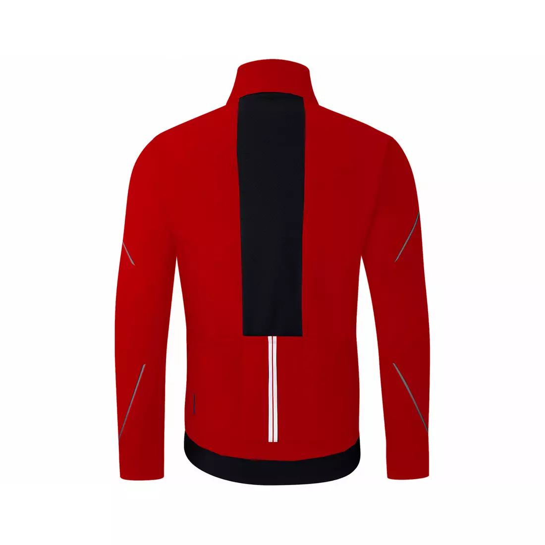 Jachetă de iarnă pentru ciclism SHIMANO WINDBREAK, roșu ECWJAPWQS22