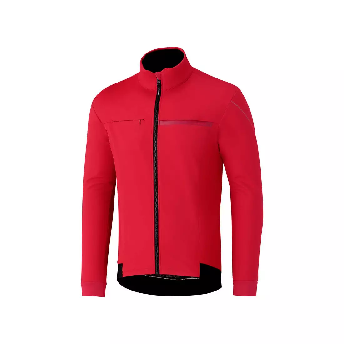 Jachetă de iarnă pentru ciclism SHIMANO WINDBREAK, roșu ECWJAPWQS22