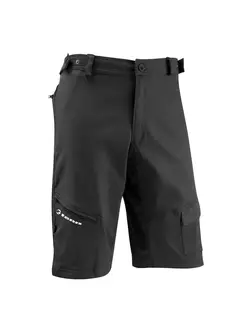 Pantaloni scurți pentru ciclism COMBAT TENN OUTDOORS, negru