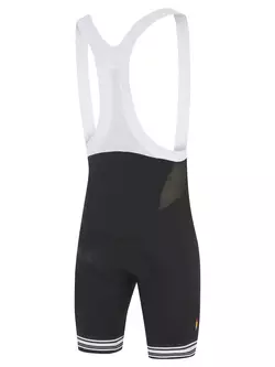Pantaloni scurți pentru ciclism LOOK ULTRA alb-negru 00015332