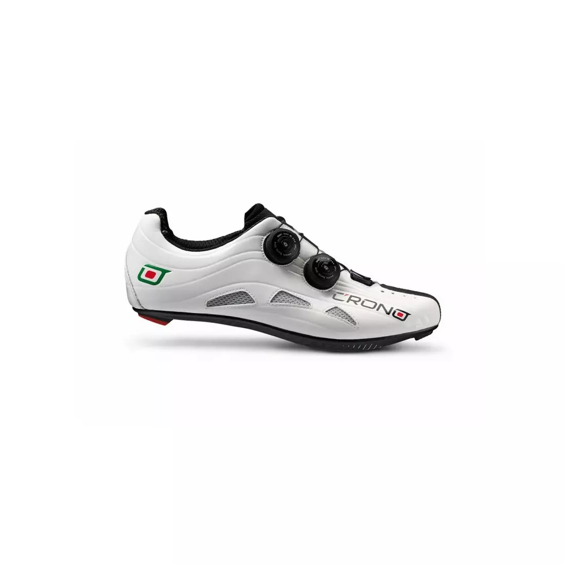 Pantofi de ciclism rutier CRONO FUTURA2 NYLON, alb