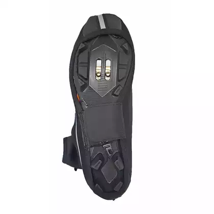 ROGELLI  ASPETTO Protectori pentru pantofi de ciclism MTB, softshell negru
