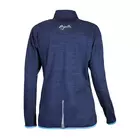 ROGELLI RUN BRIGHT 840.664 - tricou pentru alergare cu mânecă lungă, albastru melange