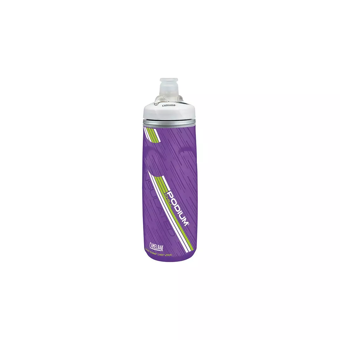 Sticla de apă termică pentru ciclism Camelbak SS17 Podium Chill 21oz / 620ml Prime Purple