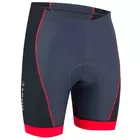 TENN OUTDOORS Pantaloni scurți pentru ciclism pentru bărbați VIPER+ 2.0 negru și roșu