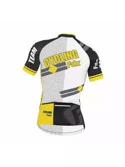 Tricou de ciclism pentru bărbați FDX 1050 negru și galben
