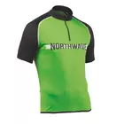 Tricou de ciclism pentru bărbați NORTHWAVE ROCKER, negru și verde