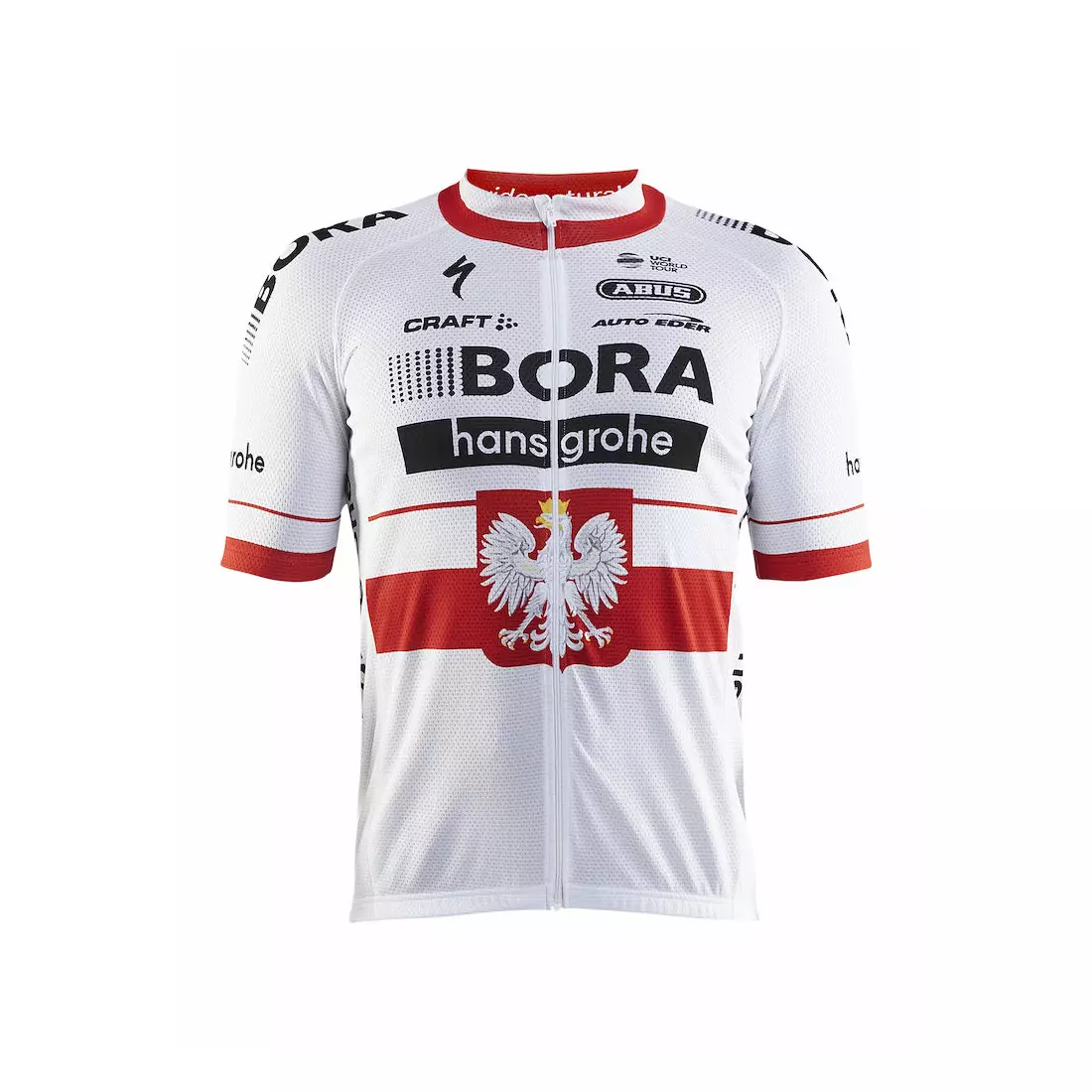 Tricou pentru ciclism CRAFT BORA hansgrohe Polosh Champion 1906104-2430
